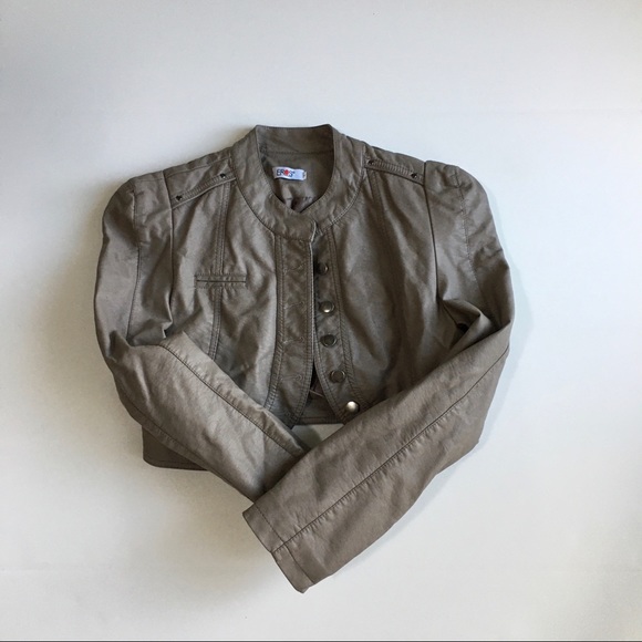 Eros Women’s Girls Night Out Jacket Faux Leather - Picture 5 of 12